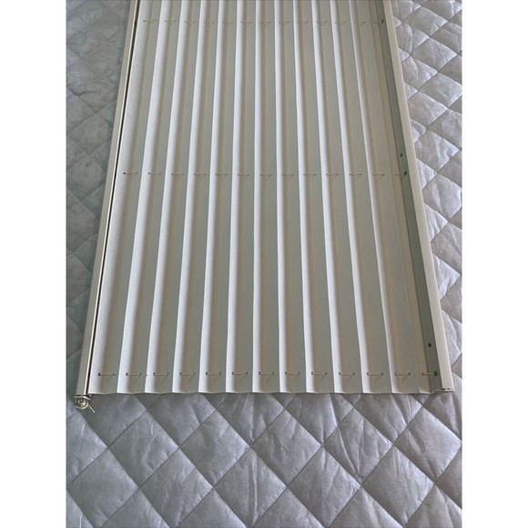 UNITED SHADE 44’’ W X 19’’ H 1" PLEAT COTTON COLOR RV PLEATED SHADES NEW 😀 - Picture 9 of 12